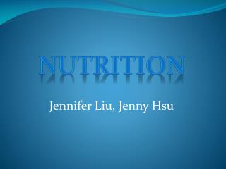 Jennifer Liu, Jenny Hsu