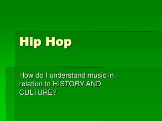 Hip Hop