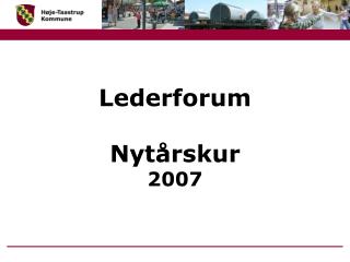 Lederforum Nytårskur 2007