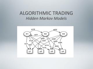 ALGORITHMIC TRADING Hidden Markov Models