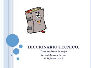 DICCIONARIO TECNICO.