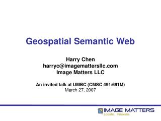 Geospatial Semantic Web