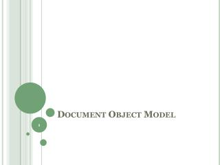 Document Object Model