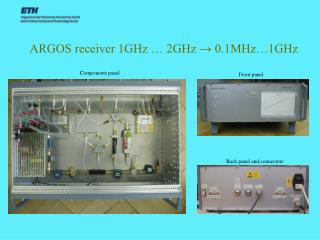 ARGOS receiver 1GHz … 2GHz → 0.1MHz…1GHz