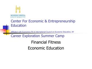 Financial Fitness Economic Education