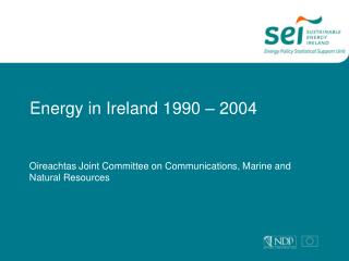 Energy in Ireland 1990 – 2004