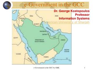 e-Government in the GCC