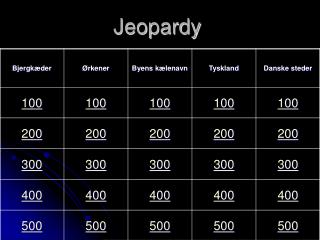 Jeopardy