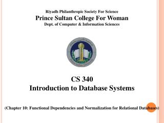 Riyadh Philanthropic Society For Science Prince Sultan College For Woman