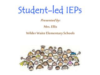 Student-led IEPs