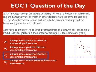 EOCT Question of the Day