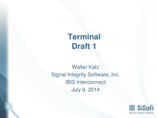 Terminal Draft 1