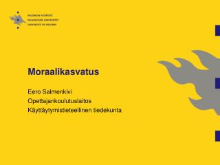 Moraalikasvatus