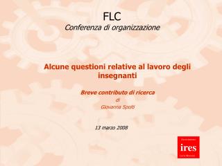 FLC Conferenza di organizzazione