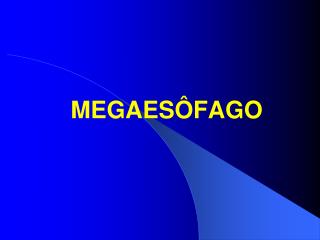 MEGAESÔFAGO