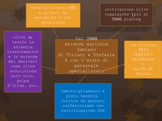 Dal 2000 Azienda agricola Damiano d i Tiziano e Stefania