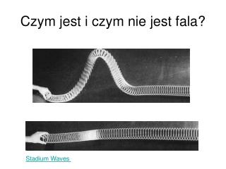 Czym jest i czym nie jest fala?