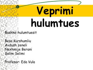 Veprimi hulumtues