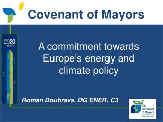 A commitment towards Europe’s energy and climate policy