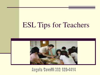 ESL Tips for Teachers