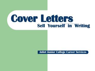 Cover Letters