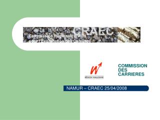 NAMUR – CRAEC 25/04/2008