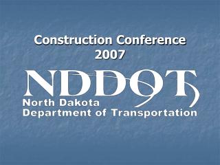 Construction Conference 2007