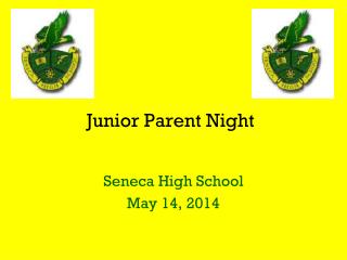 Junior Parent Night