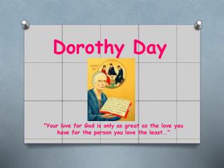 Dorothy Day