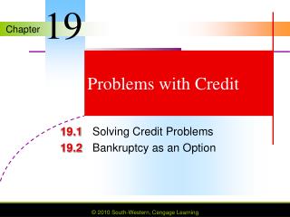 Problems with Credit