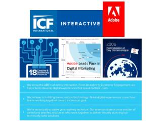 Adobe Leads Pack in Digital Marketing