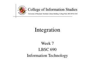 Integration