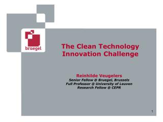 The Clean Technology Innovation Challenge