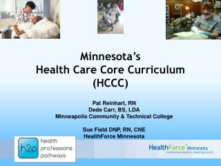 Minnesota’s Health Care Core Curriculum (HCCC)