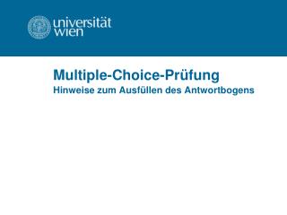 Multiple-Choice-Prüfung