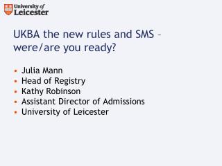 UKBA the new rules and SMS – were/are you ready?