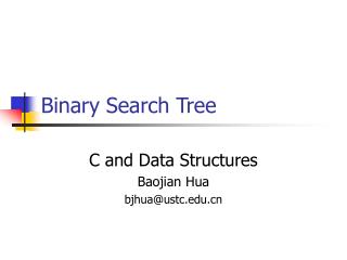 Binary Search Tree