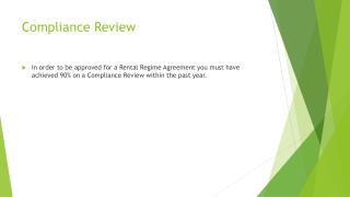 Compliance Review