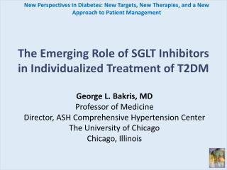 The Emerging Role of SGLT Inhibitors in Individualized Treatment of T2DM