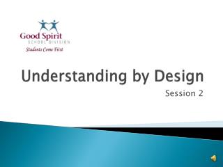 Understanding by Design