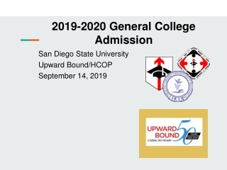 201 9 -20 20 General College Admission