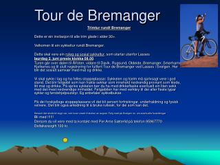 Tour de Bremanger