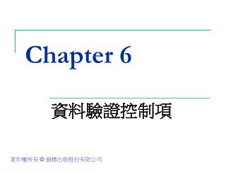 Chapter 6