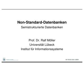 Non-Standard-Datenbanken