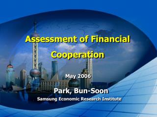 Assessment of Financial Cooperation