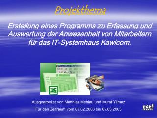 Projekthema