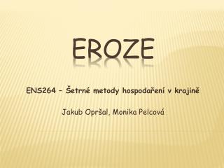 Eroze