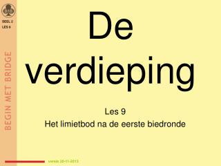 De verdieping