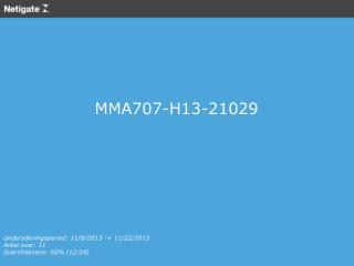 MMA707-H13-21029