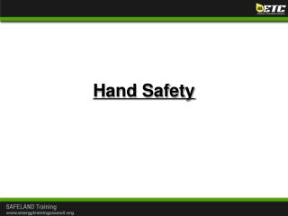 Hand Safety